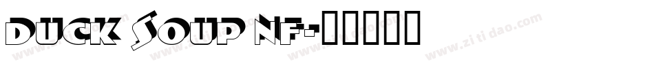 Duck Soup NF字体转换